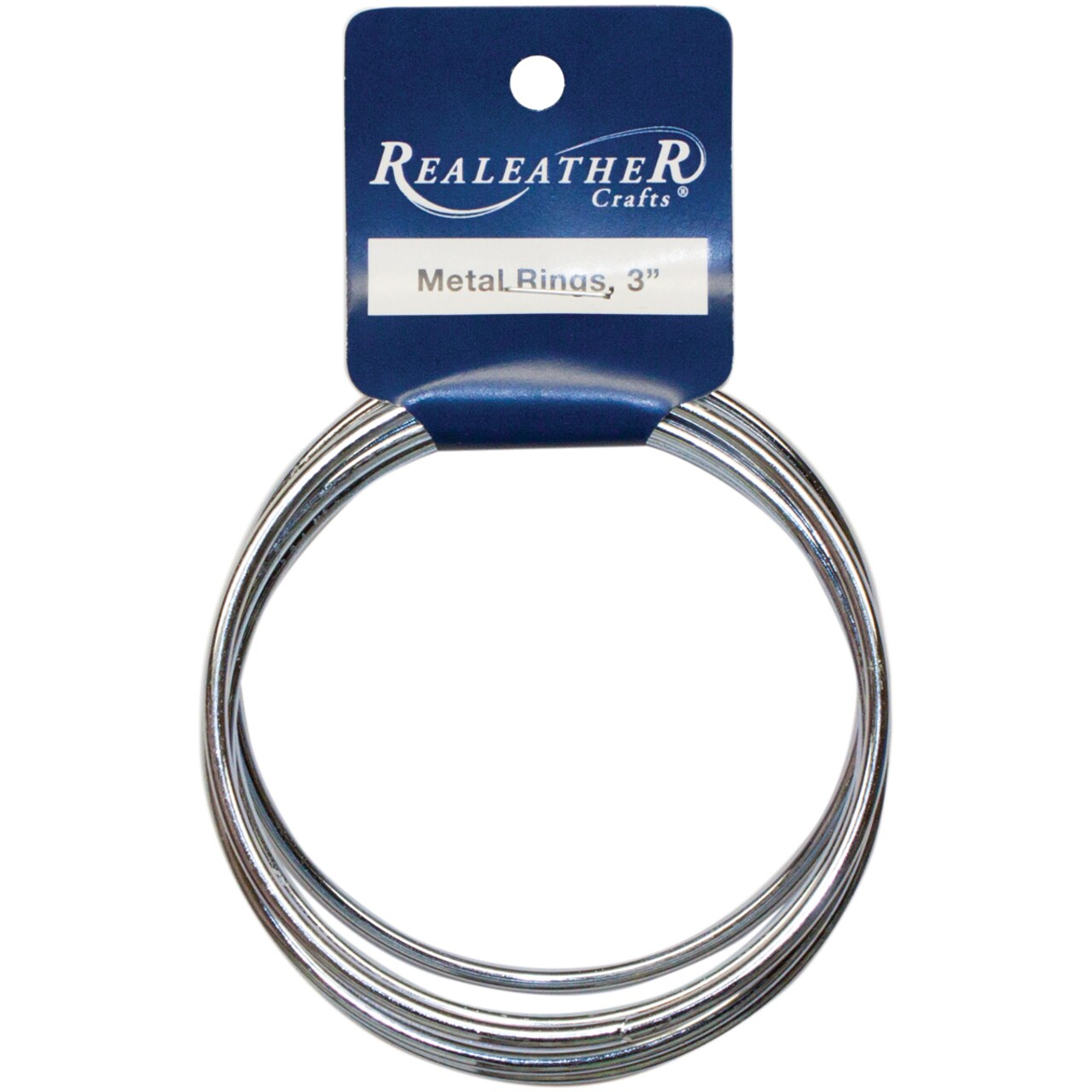 Realeather Crafts Zinc Metal Rings